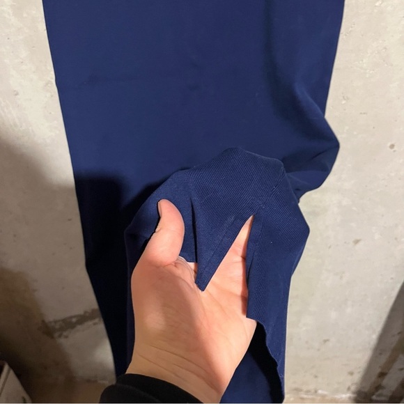 Ralph Lauren Women’s Navy Blue Bodycon Pencil Dress Size M Cotton - Picture 5 of 11